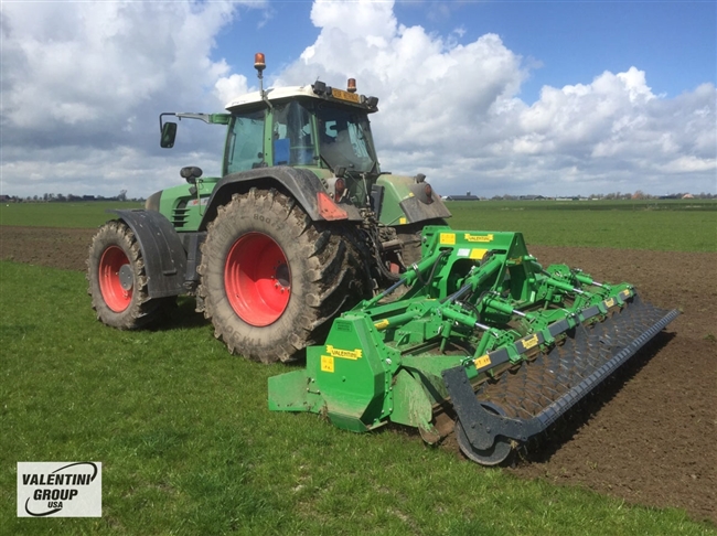 Valentini CA7200 3PT Stone Burier & Roller