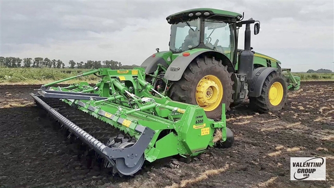 Valentini CA7700 3PT Stone Burier & Roller