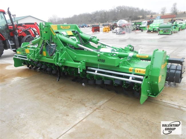 Valentini ER5700DT Folding Rotary Tiller & Packer Roller