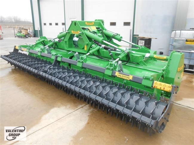 Valentini ER7700DT Folding Rotary Tiller & Packer Roller