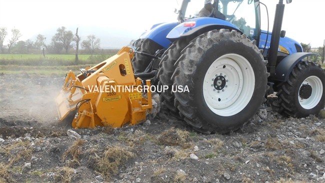 Valentini VN1800DT PTO Rock & Stone Crusher