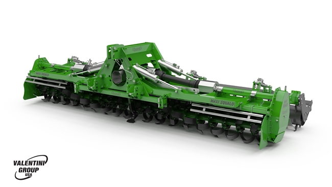 Valentini MSQ5700DT Folding Rotary Tiller & Packer Roller