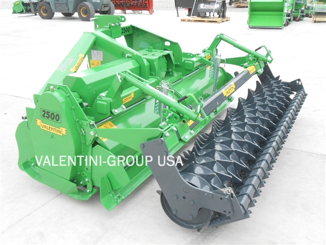 Valentini U3000 Rotary Tiller with Packer Roller