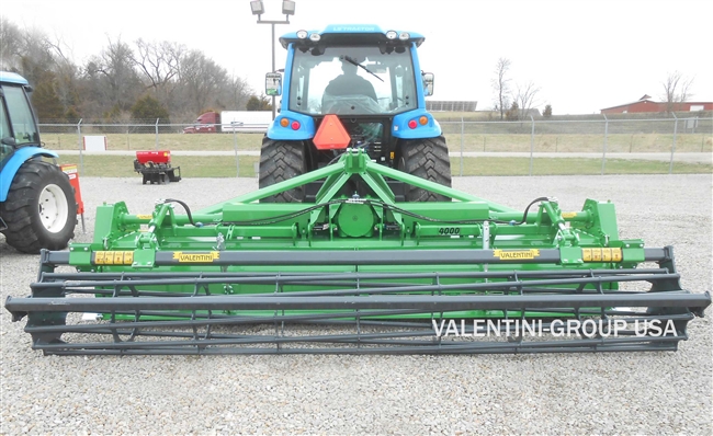 Valentini Z4000DT Rotary Tiller & Roller