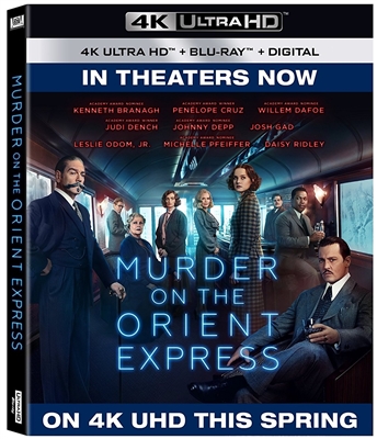 Murder On The Orient Express 4K UHD Blu-ray (Rental)