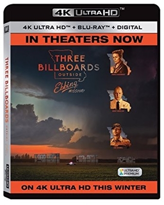 Three Billboards Outside Ebbing, Missouri 4K UHD Blu-ray (Rental)