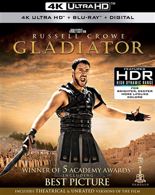 Gladiator 4K UHD Blu-ray (Rental)