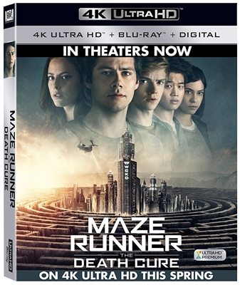Maze Runner: The Death Cure 4K UHD Blu-ray (Rental)