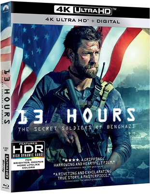 13 Hours: The Secret Soldiers of Benghazi 4K UHD Blu-ray (Rental)