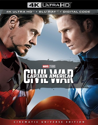 Captain America: Civil War 4K UHD Blu-ray (Rental)
