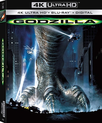 Godzilla 1998 4K UHD Blu-ray (Rental)