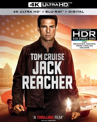 Jack Reacher 4K UHD Blu-ray (Rental)