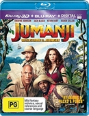 Jumanji: Welcome to the Jungle 3D Blu-ray (Rental)