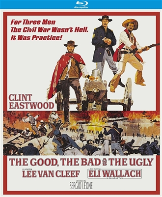 Good, the Bad and the Ugly 50th Anniversary 06/18 Blu-ray (Rental)