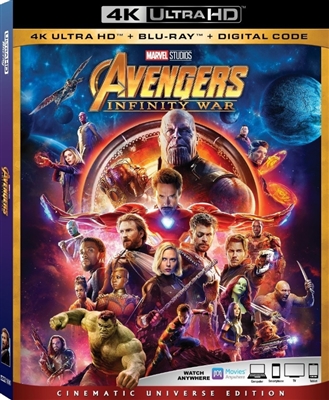 Avengers: Infinity War 4K UHD Blu-ray (Rental)