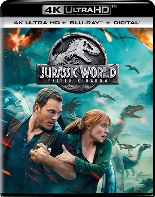 Jurassic World: Fallen Kingdom 4K UHD Blu-ray (Rental)