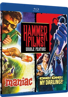 Hammer Films Double Feature - Maniac, Die! Die! My Darling! Blu-ray (Rental)