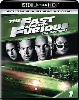 Fast and the Furious 4K UHD 08/18 Blu-ray (Rental)