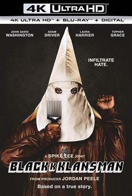 BlacKkKlansman 4K UHD Blu-ray (Rental)