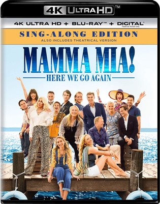 Mamma Mia! Here We Go Again 4K UHD Blu-ray (Rental)