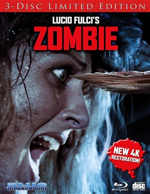 Zombie Cover B ''Splinter'' 10/18 Blu-ray (Rental)