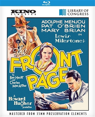 Front Page 11/18 Blu-ray (Rental)