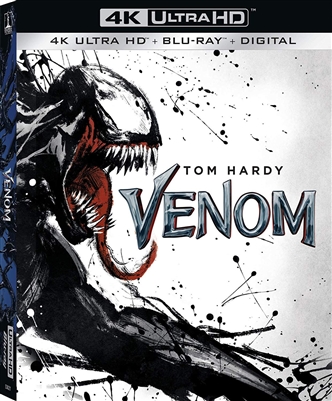 Venom 4K UHD 11/18 Blu-ray (Rental)