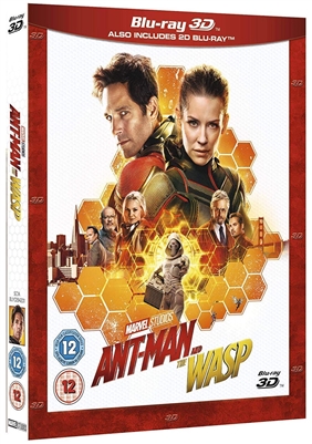 Ant-Man and the Wasp 3D 12/18 Blu-ray (Rental)