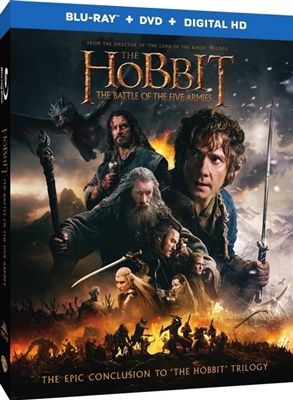 Special Features - Hobbit Battle of the Five Armies Blu-ray (Rental)