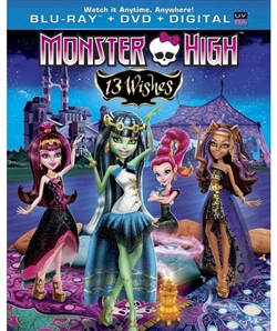 Monster High: 13 Wishes Blu-ray (Rental)