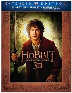 Hobbit: An Unexpected Journey Extended 3D Blu-ray (Rental)