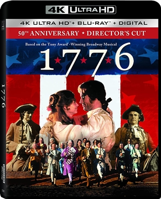 1776: 50th Anniversary 4K UHD 05/22 Blu-ray (Rental)