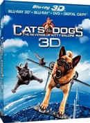 Cats & Dogs - The Revenge of Kitty Galore 3D Blu-ray (Rental)