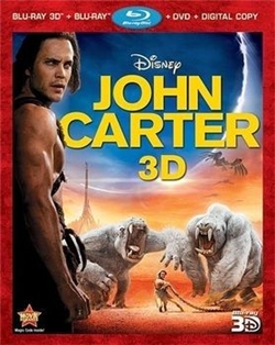 John Carter 3D Blu-ray (Rental)