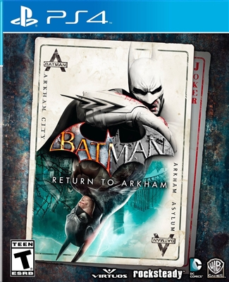 Batman: Return to Arkham PS4 Blu-ray (Rental)