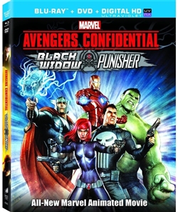 Avengers Confidential: Black Widow & Punisher Blu-ray (Rental)