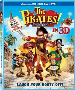 Pirates! Band of Misfits 3D Blu-ray (Rental)