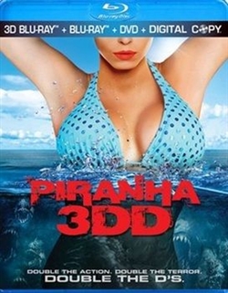 Piranha 3DD Blu-ray (Rental)