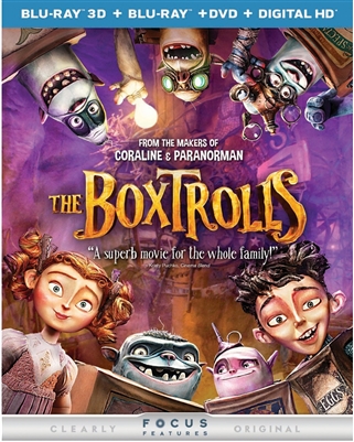 (Releases TBD) Boxtrolls 3D Blu-ray (Rental)