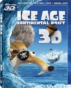 Ice Age: Continental Drift 3D Blu-ray (Rental)