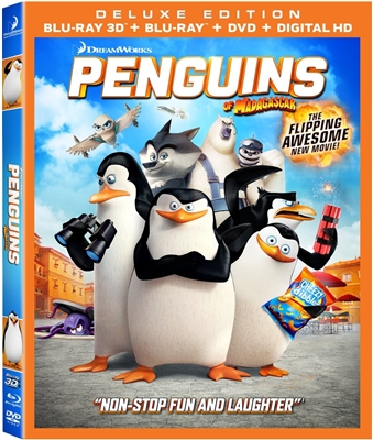 (Releases TBD) Penguins of Madagascar 3D Blu-ray (Rental)