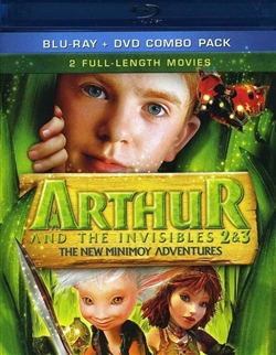 Arthur and the Invisibles 2 & 3 Blu-ray (Rental)