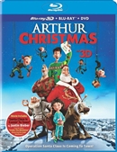 Arthur Christmas 3D Blu-ray (Rental)