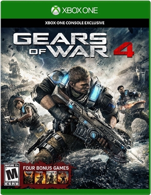 Gears of War 4 Xbox One 09/16 Blu-ray (Rental)