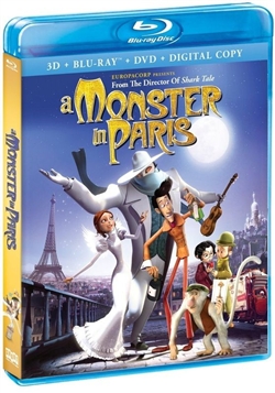 Monster in Paris 3D Blu-ray (Rental)
