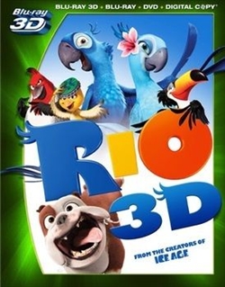 Rio 3D Blu-ray (Rental)