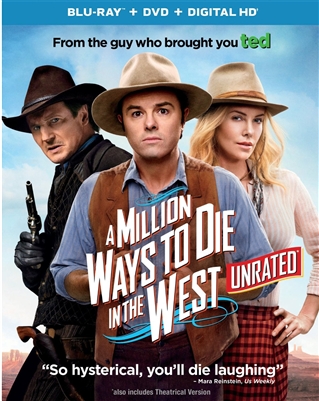 Million Ways to Die in the West Blu-ray (Rental)
