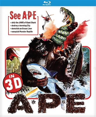 APE / The New King Kong 3D Blu-ray (Rental)
