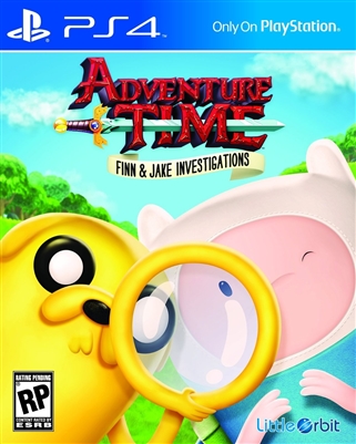 Adventure Time Finn and Jake Investigations PS4 Blu-ray (Rental)