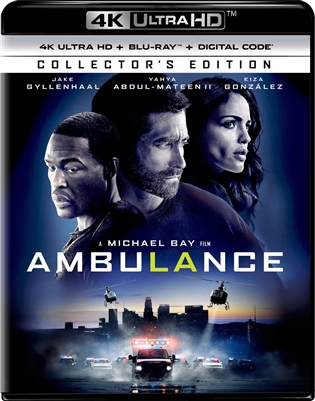 Ambulance 4K UHD 05/22 Blu-ray (Rental)